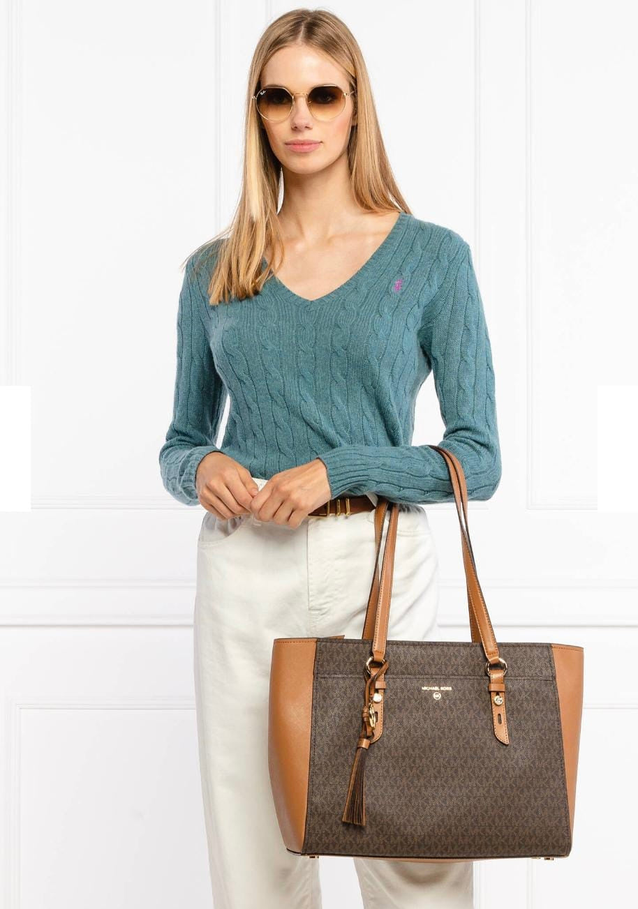 Michael Kors Voyager Medium Logo Tote Bag