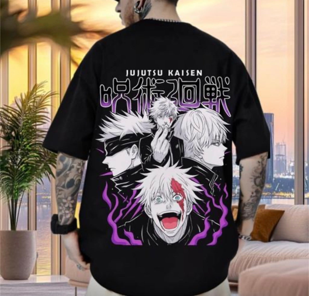 JJK Anime Printed T shirt