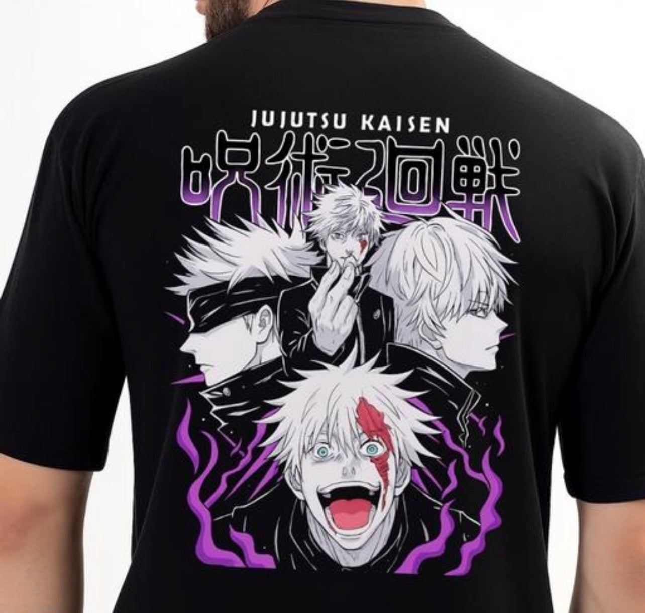 JJK Anime Printed T shirt