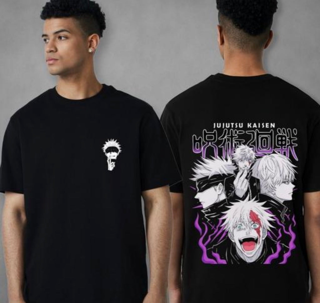 JJK Anime Printed T shirt