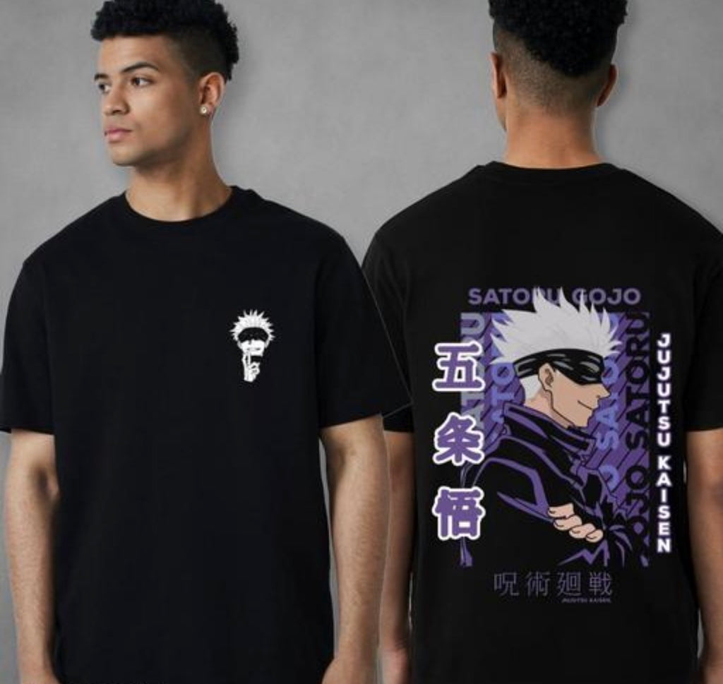Satoru Gojo Anime Printed T shirt