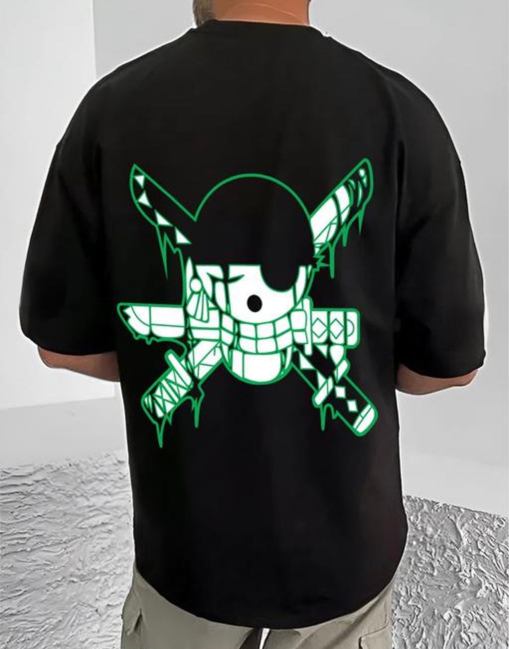 Zoro Mini Anime Printed T Shirt