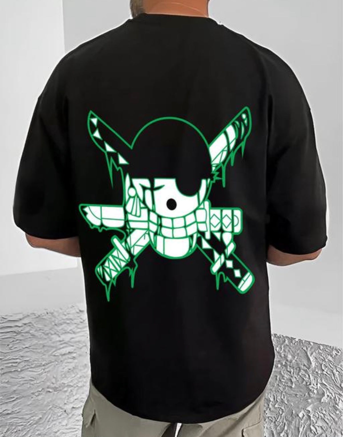 Zoro Mini Anime Printed T Shirt
