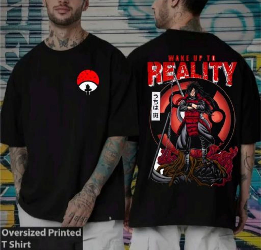 Madara Uchiha Anime Printed T Shirt