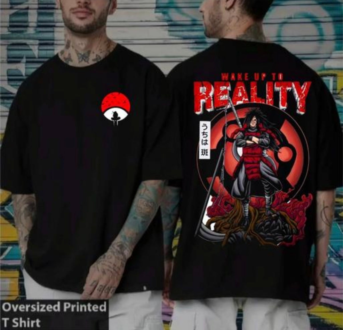 Madara Uchiha Anime Printed T Shirt