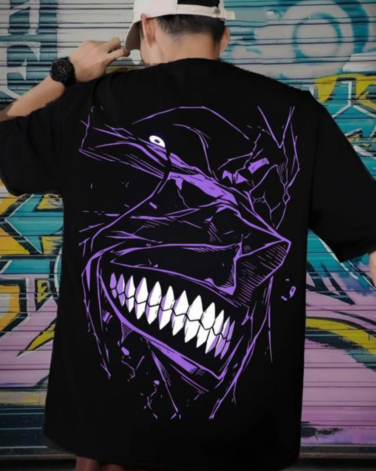 Shadow Anime Printed T Shirt