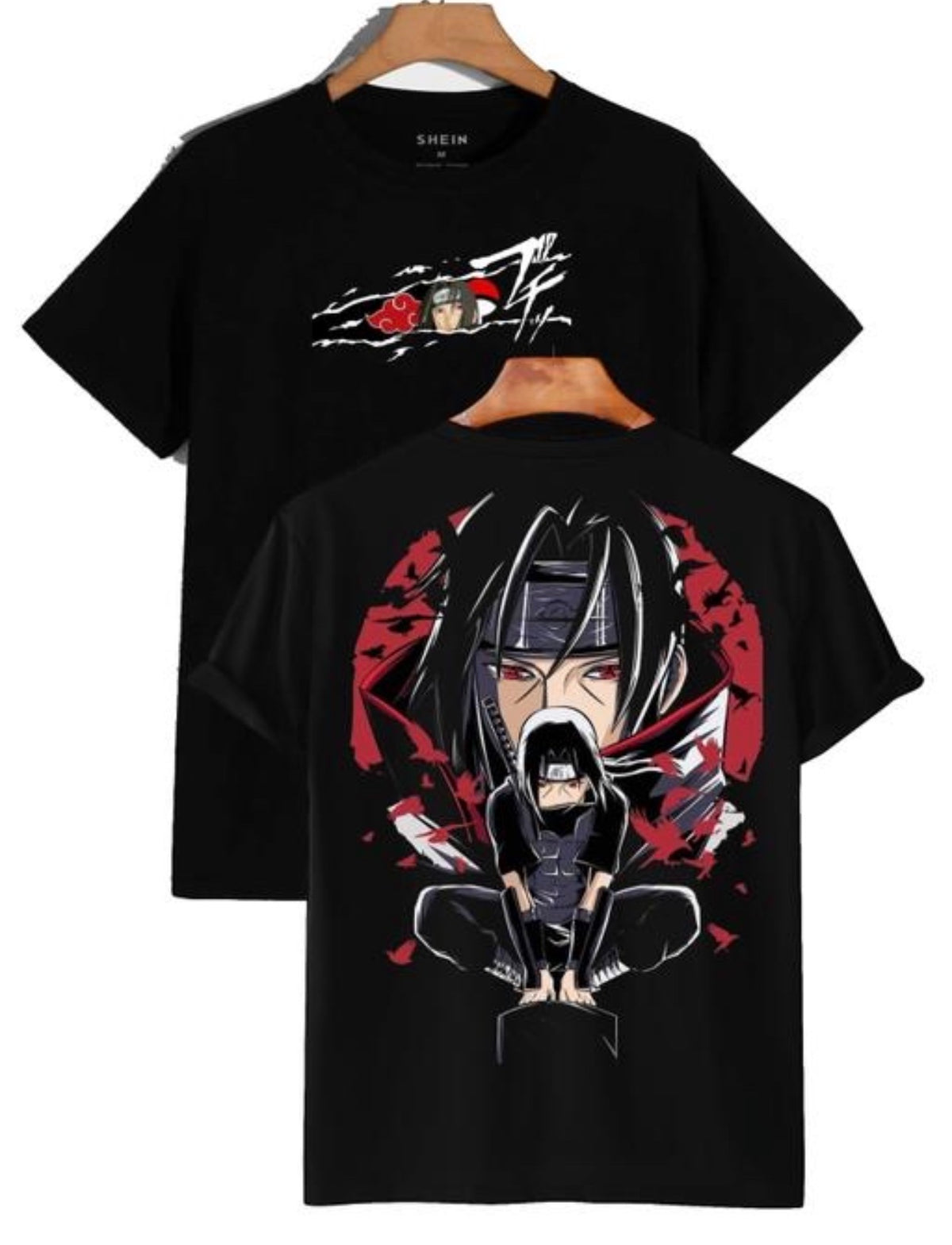 Itachi Anime Printed T Shirt