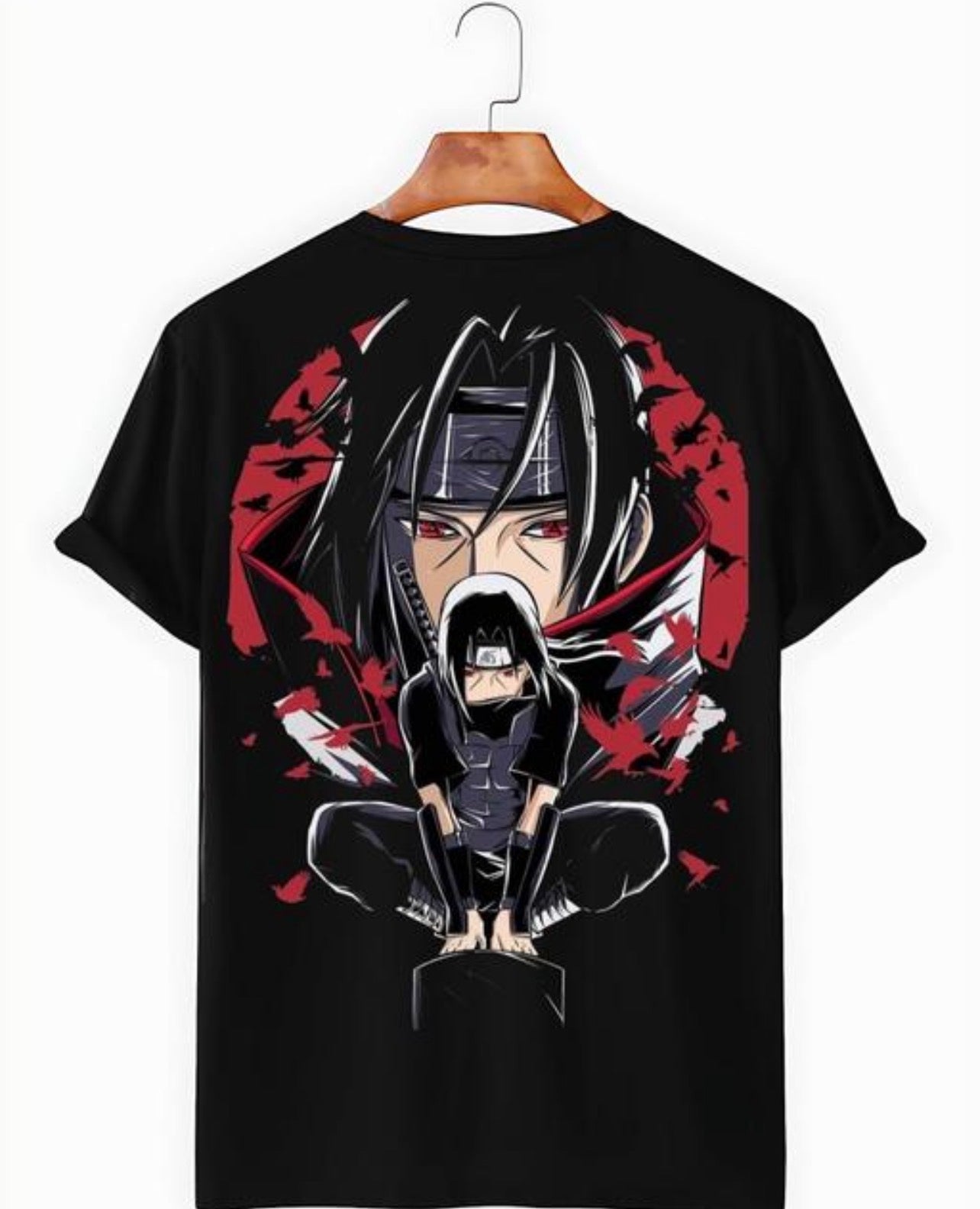 Itachi Anime Printed T Shirt