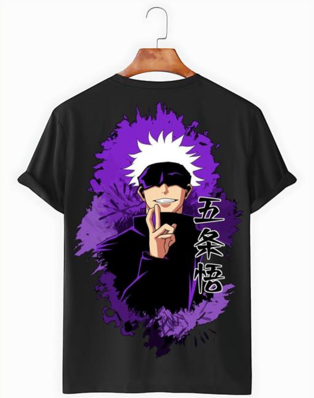 Gojo satoru Anime Printed T Shirt