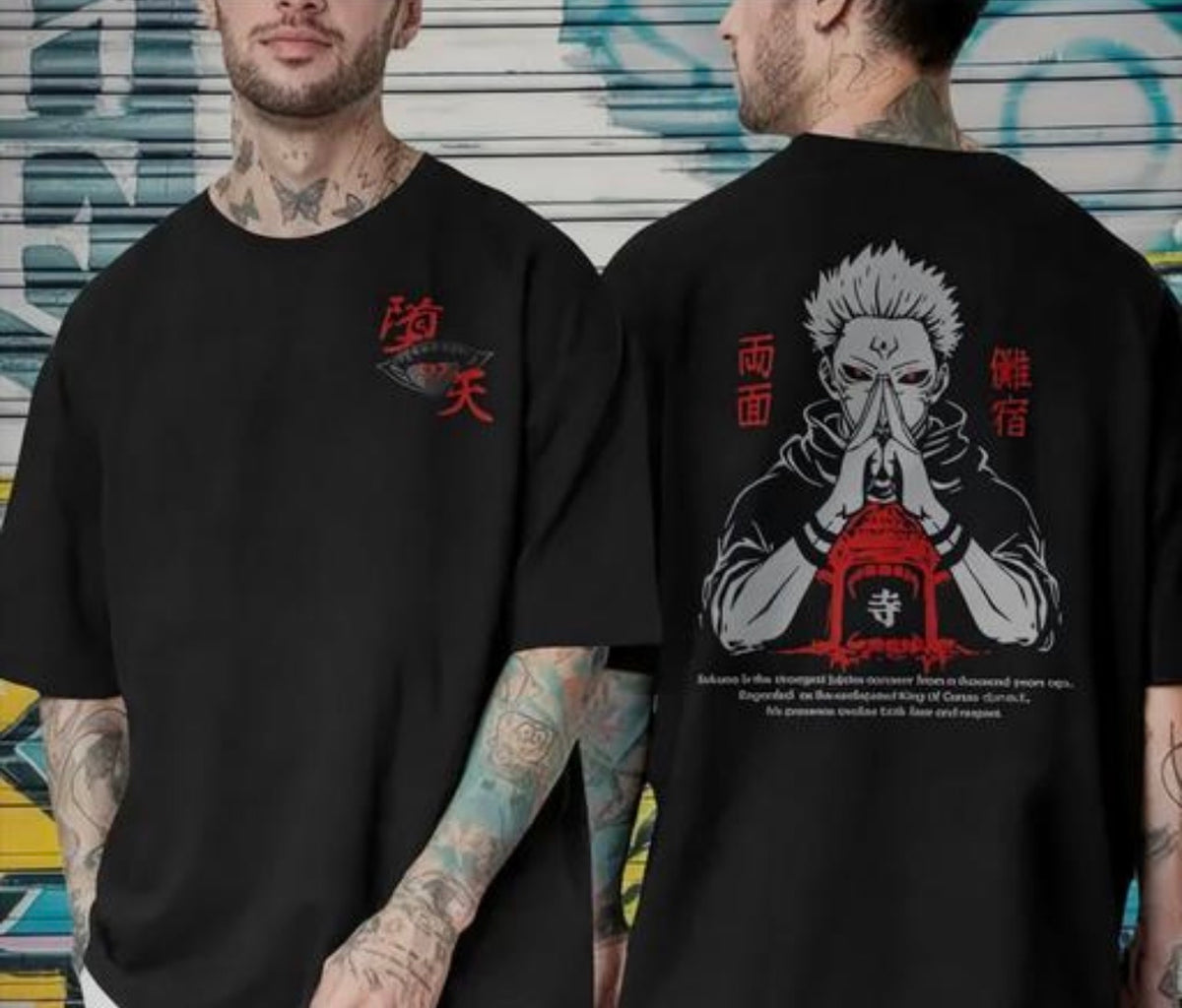 sukuna Anime Printed T Shirt