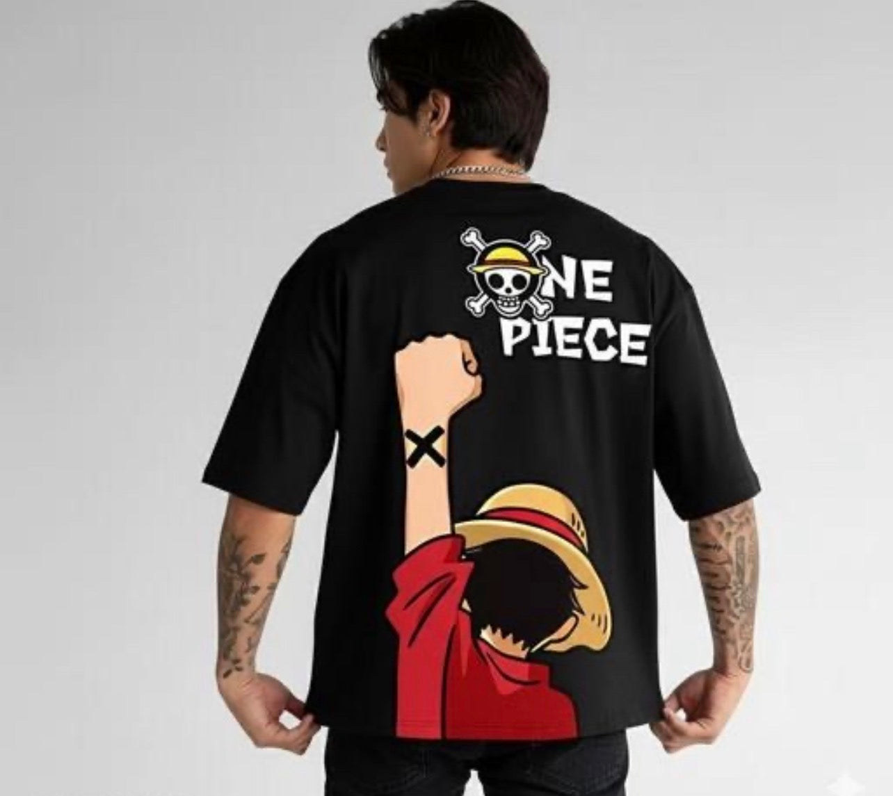Luffy Anime Printed T Shirt