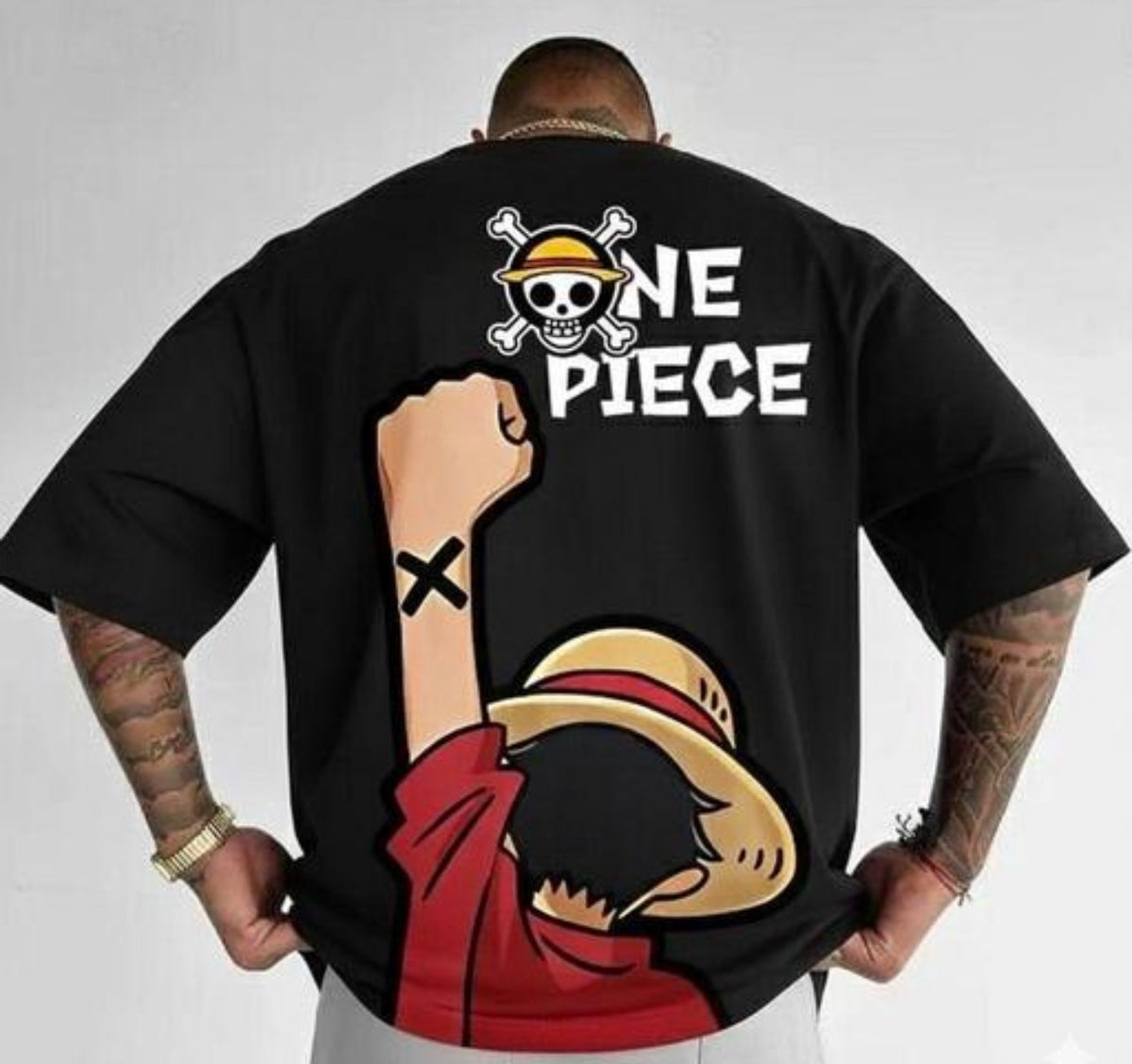 Luffy Anime Printed T Shirt