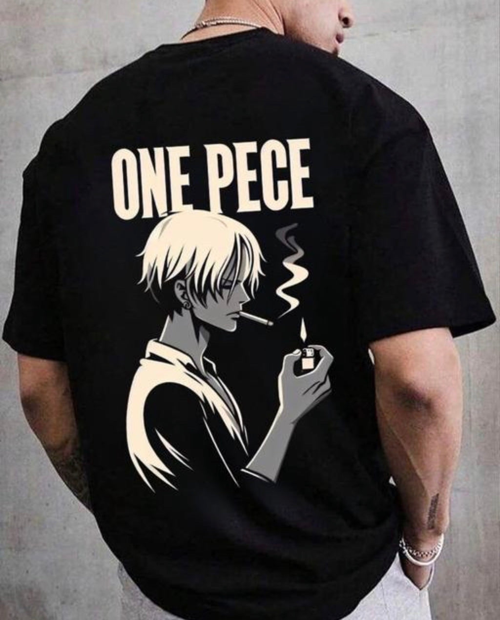 Sanji Anime Printed T Shirt