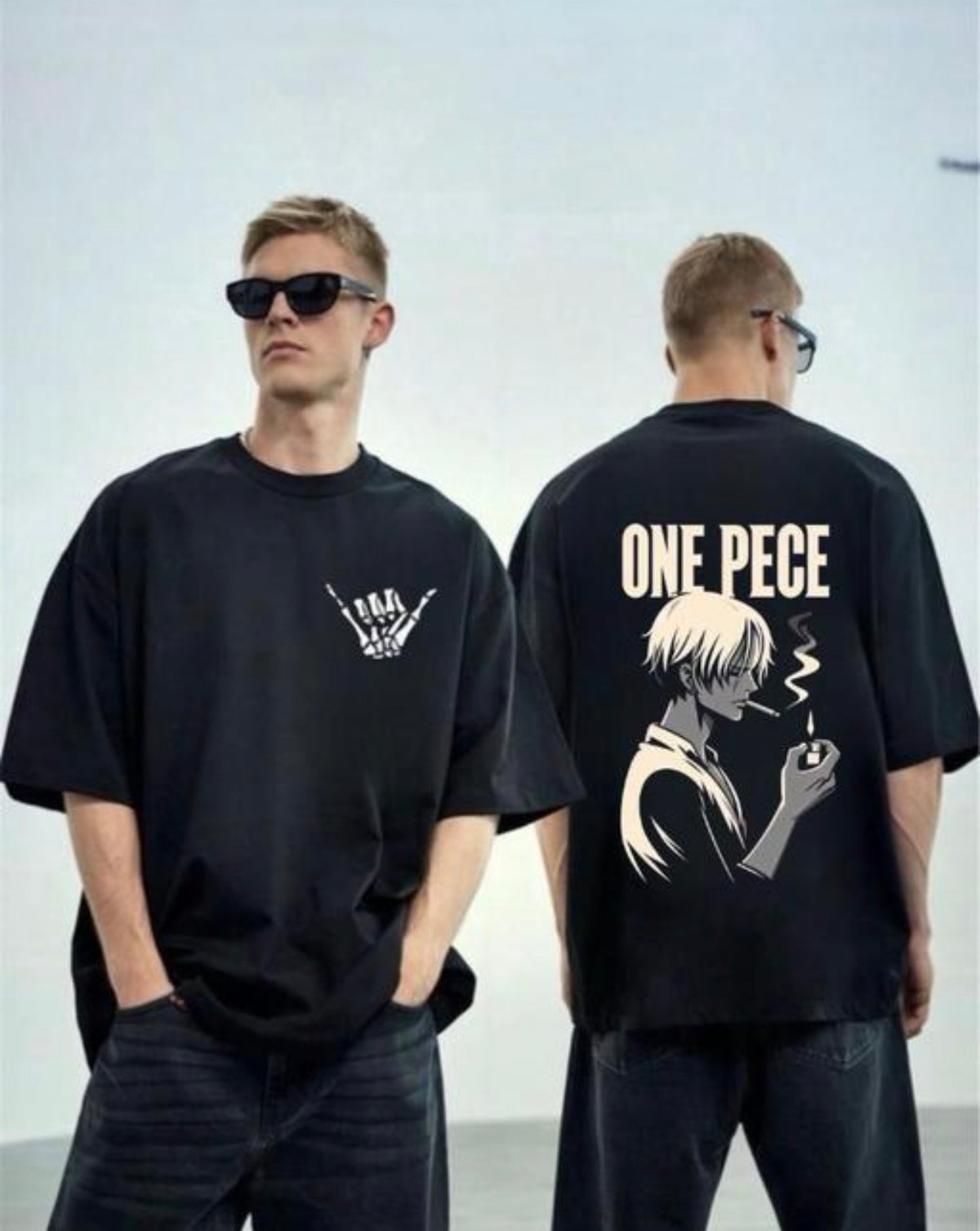 Sanji Anime Printed T Shirt