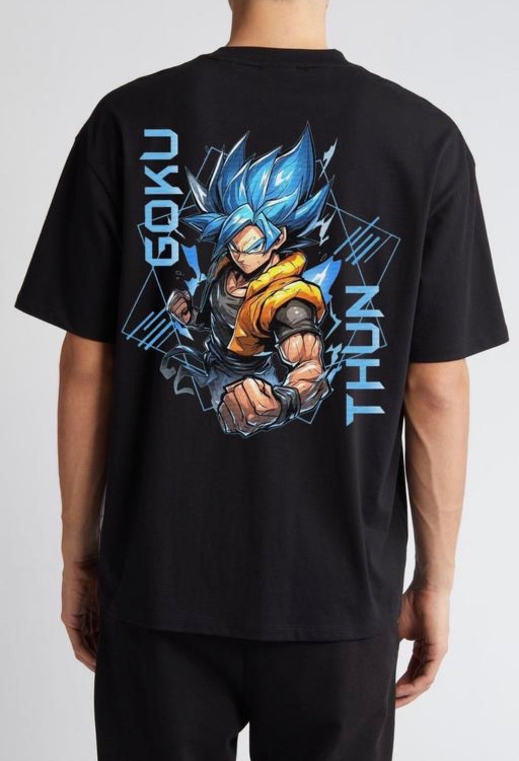 Goku Anime Printed T Shirt