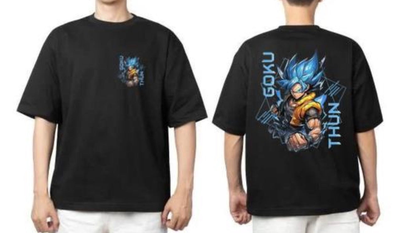 Goku Anime Printed T Shirt