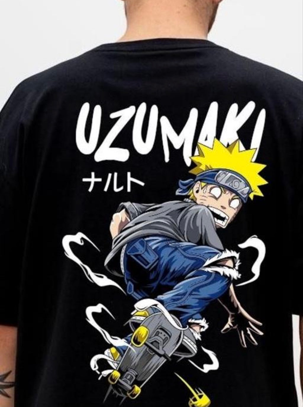 Uzumaki Anime Printed T Shirt