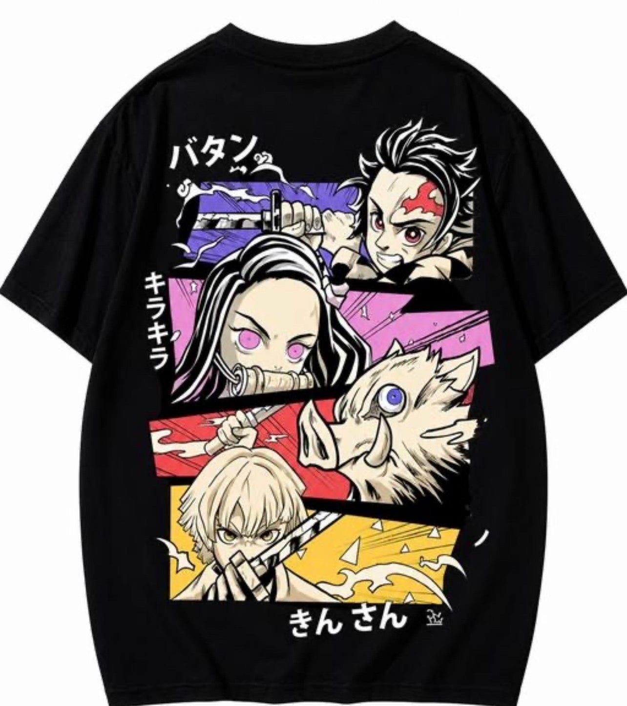 Demon Slayer Anime Printed T Shirt