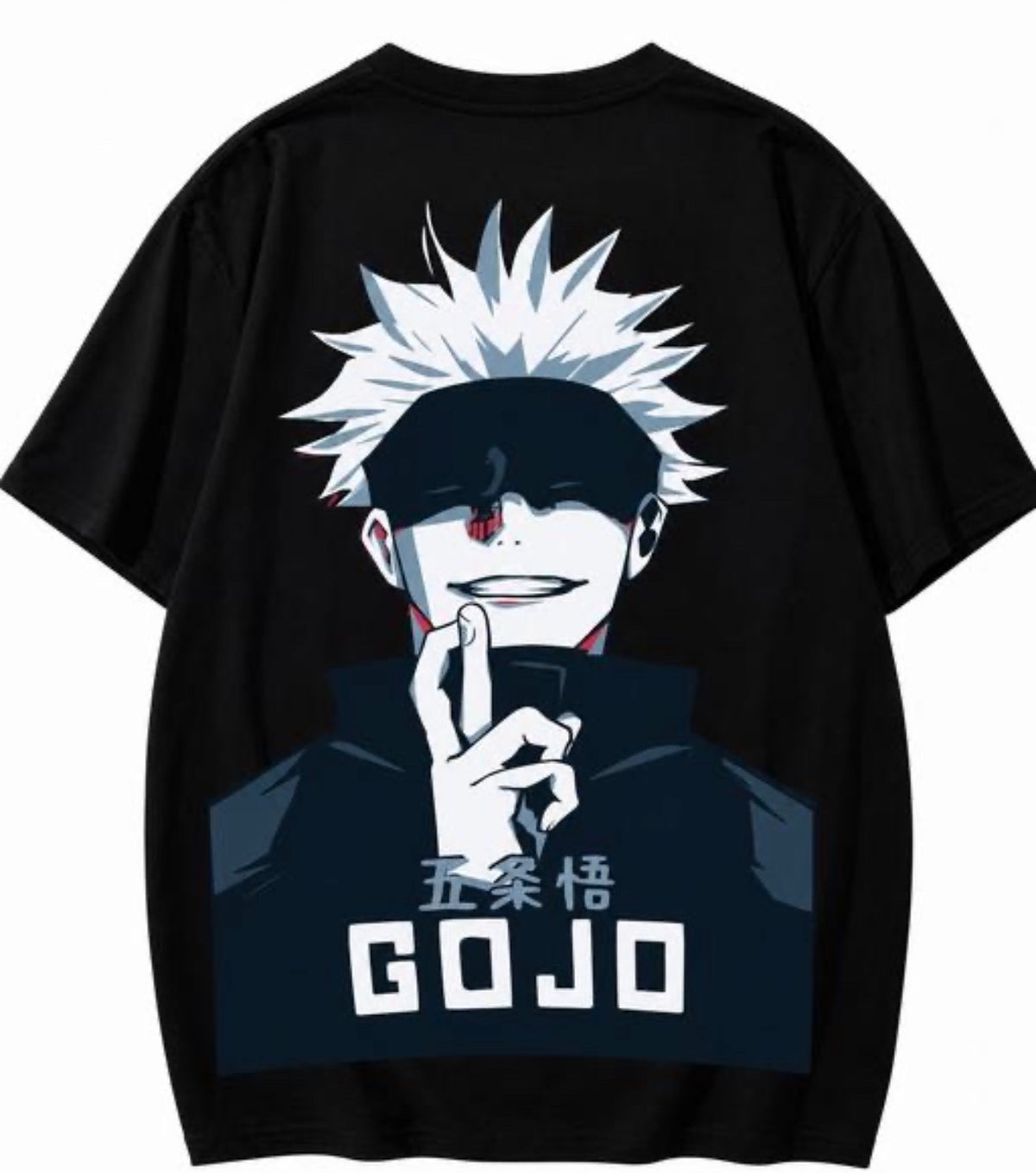 Gojo Anime Printed T Shirt
