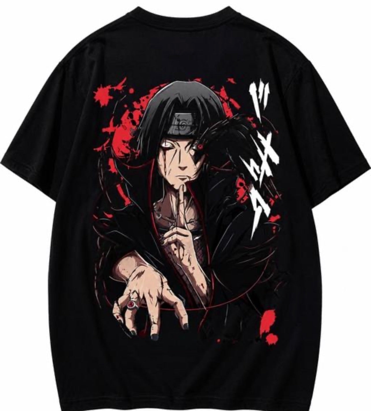 Itachi Anime Printed T Shirt