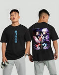 Gojo sukuna Anime Printed t Shirt