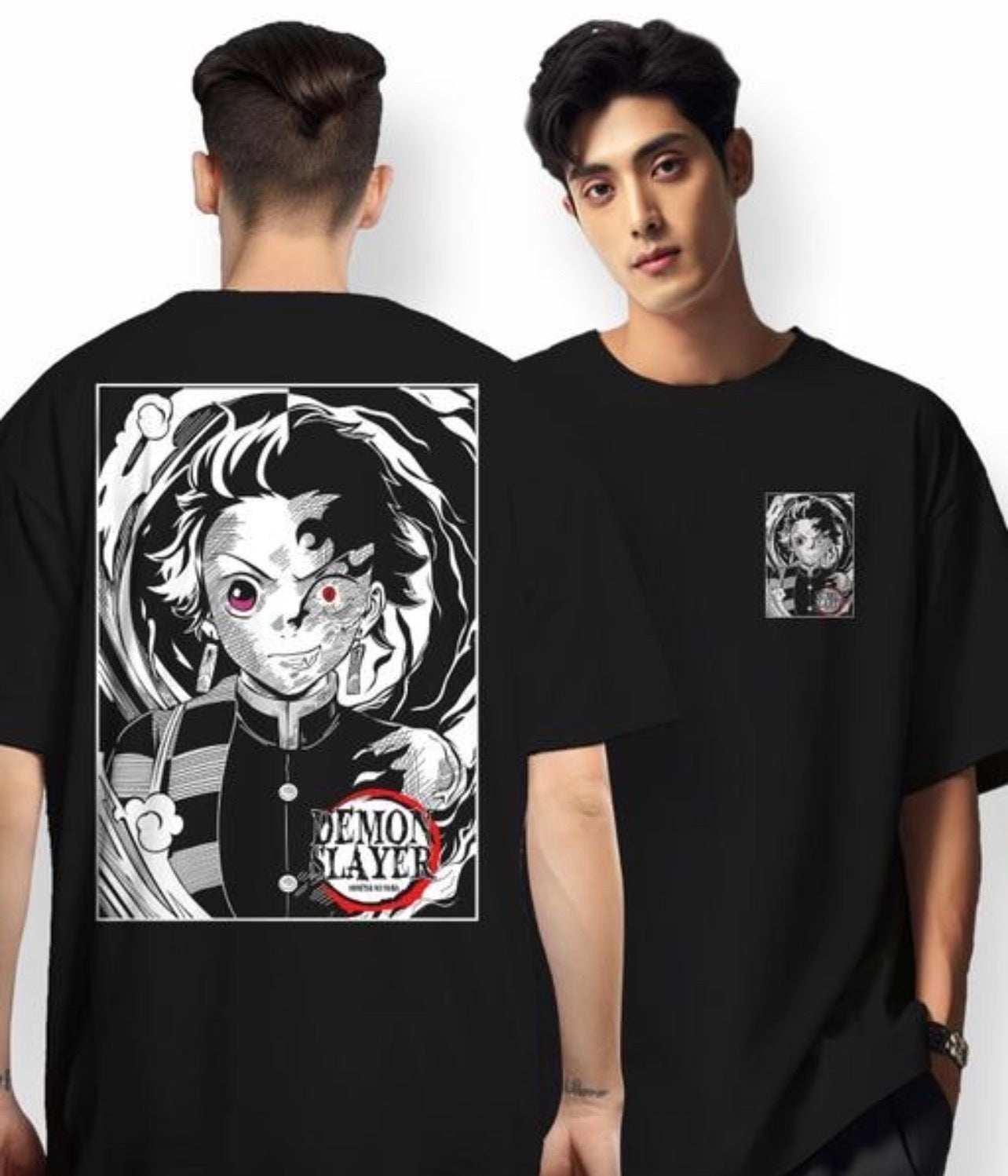 Tanjiro Anime Printed T Shirt