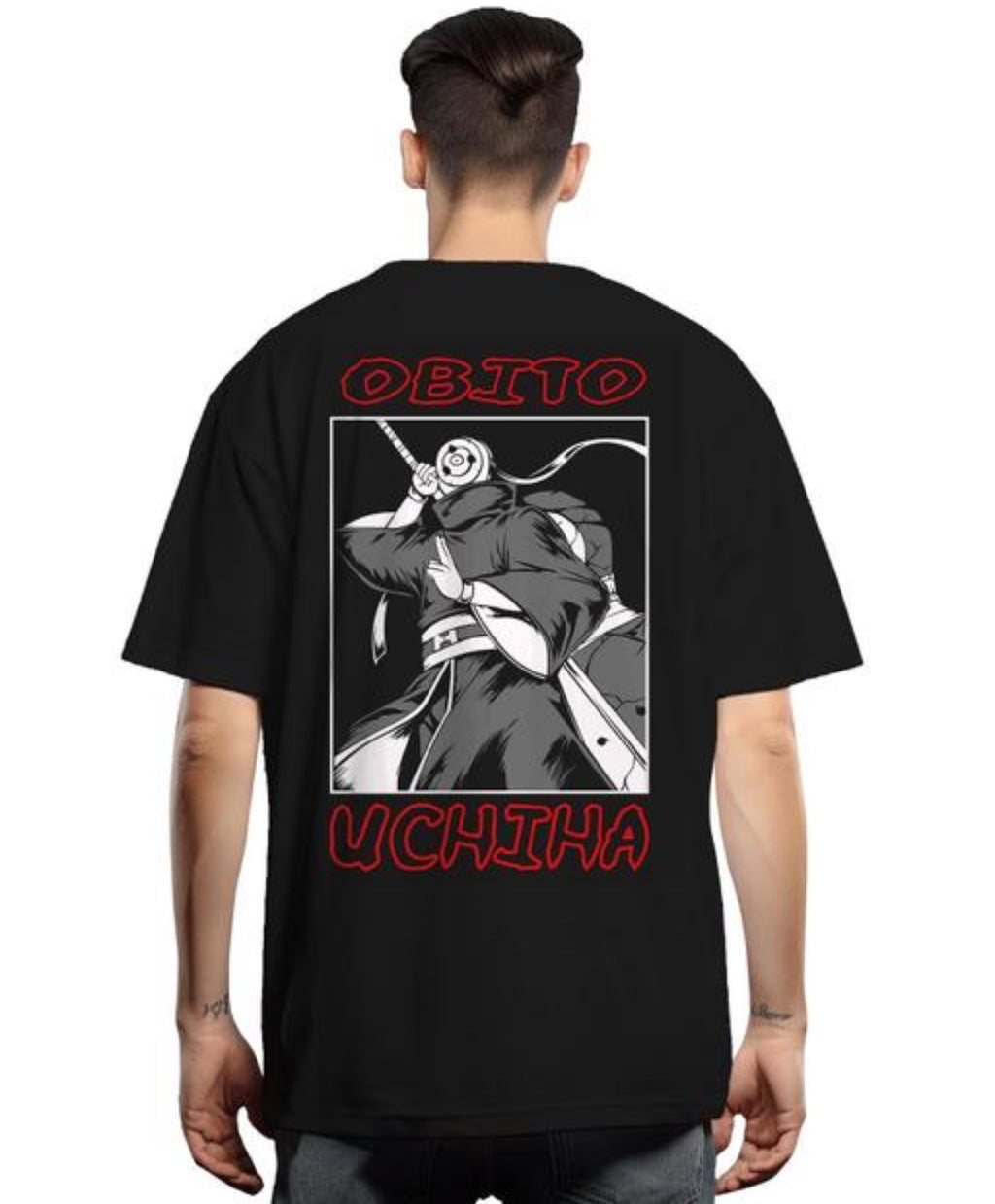 Obito Anime Printed T Shirt