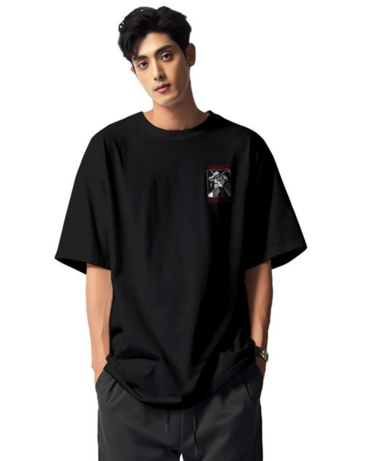 Obito Anime Printed T Shirt