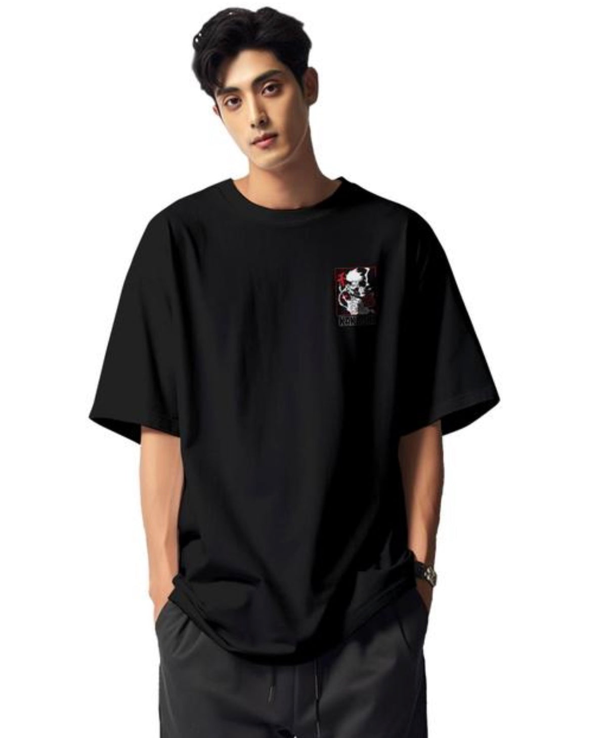 Kakashi Anime Printed T Shirt