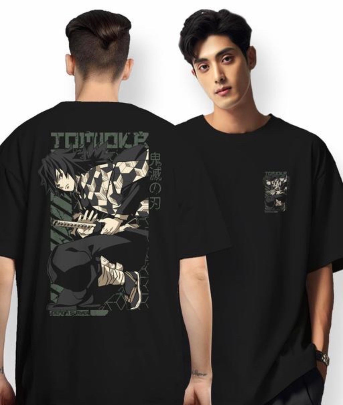 Giyu Anime Printed T Shirt