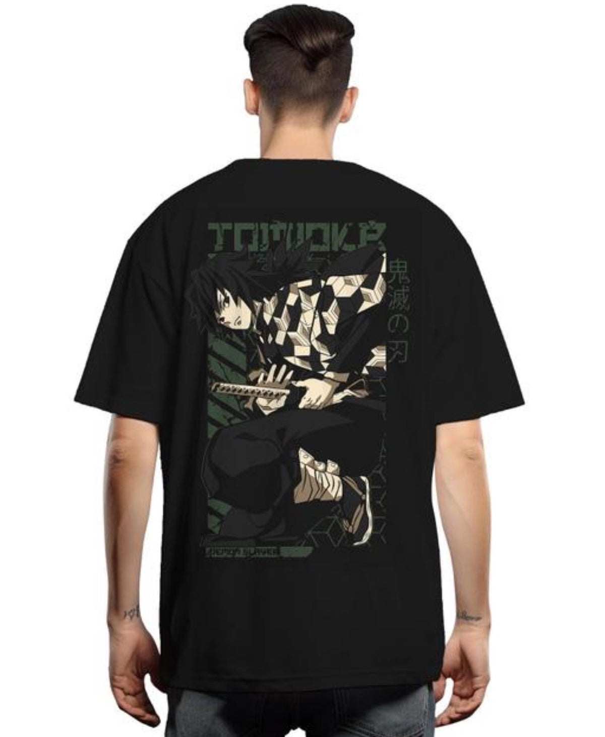 Giyu Anime Printed T Shirt