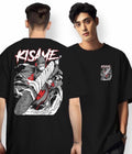 Kisame Anime Printed T Shirt