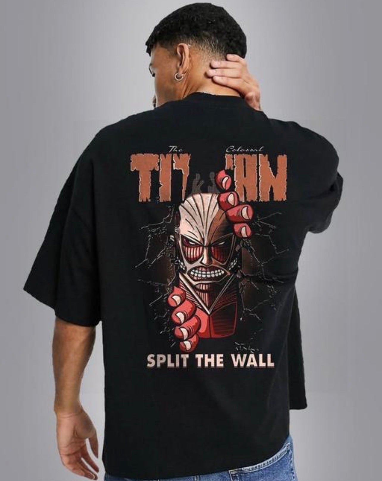 Titan Anime Printed T Shirt