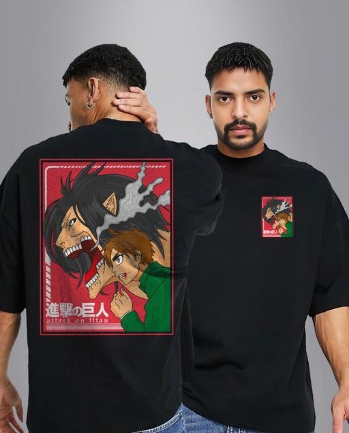 Eren Anime Printed T Shirt