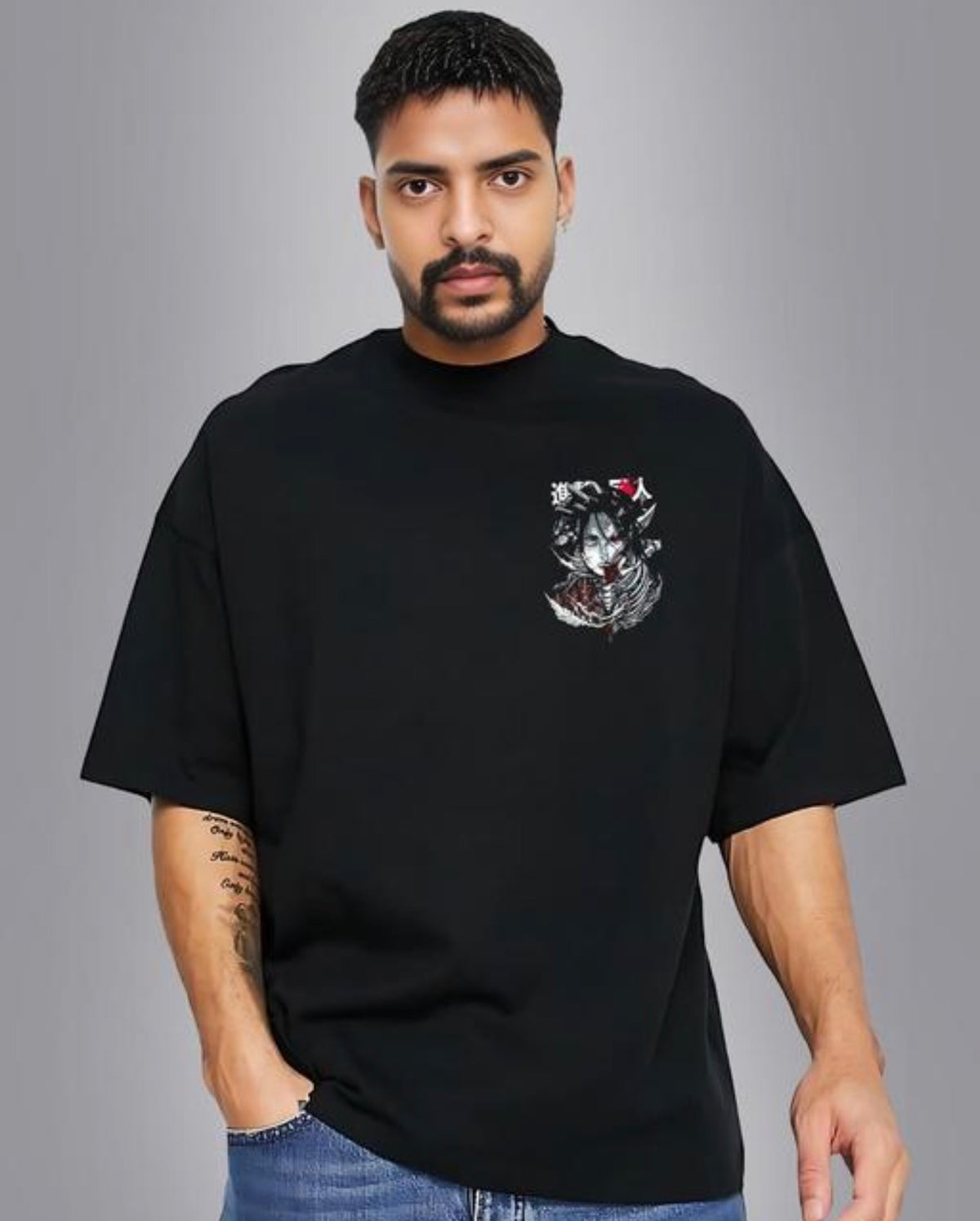 Eren Attack titan Anime Printed T shirt