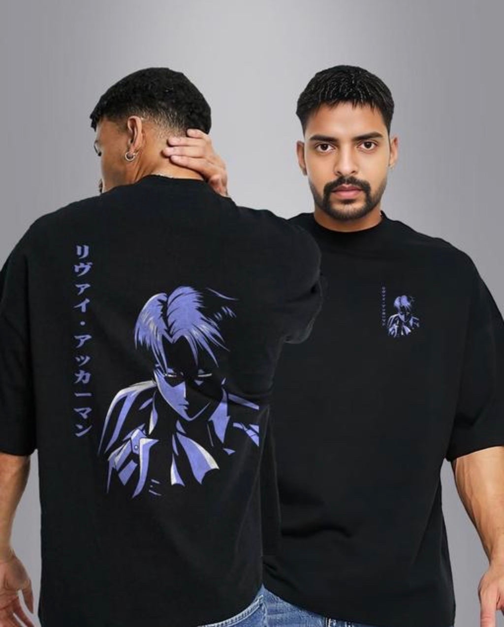 Levi Anime Printed T Shirt