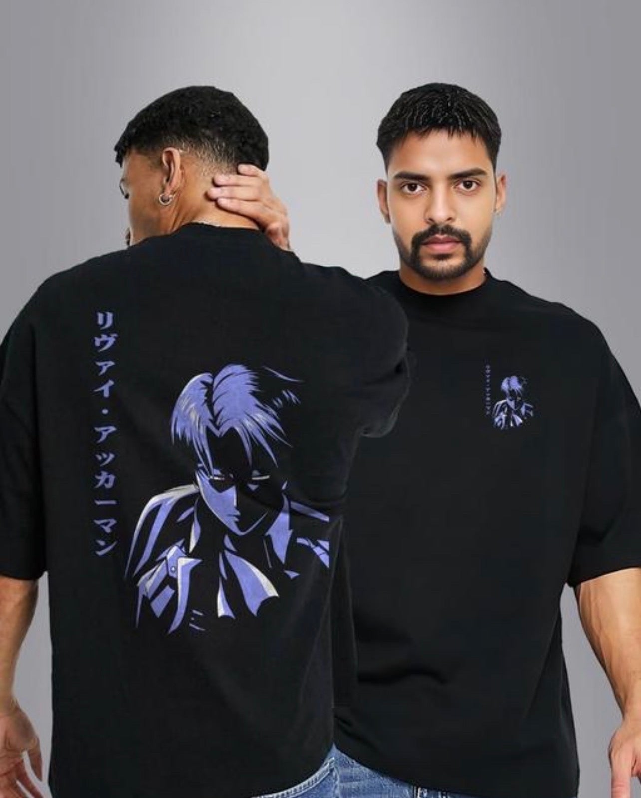 Levi Anime Printed T Shirt