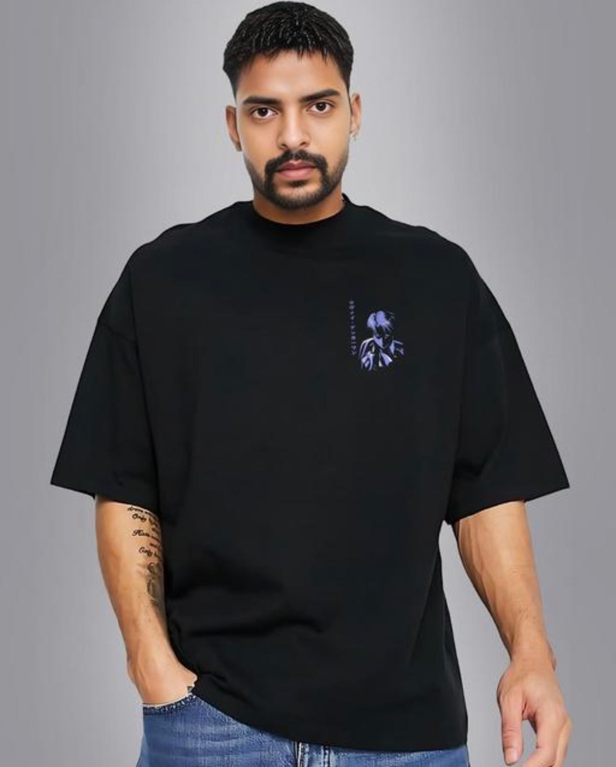 Levi Anime Printed T Shirt