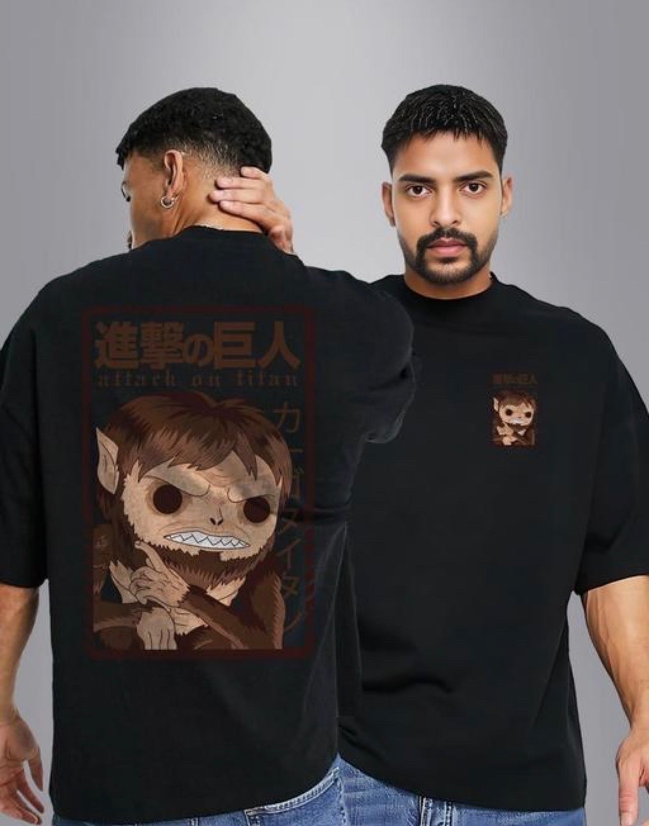 Beast Titan Anime Printed T Shirt