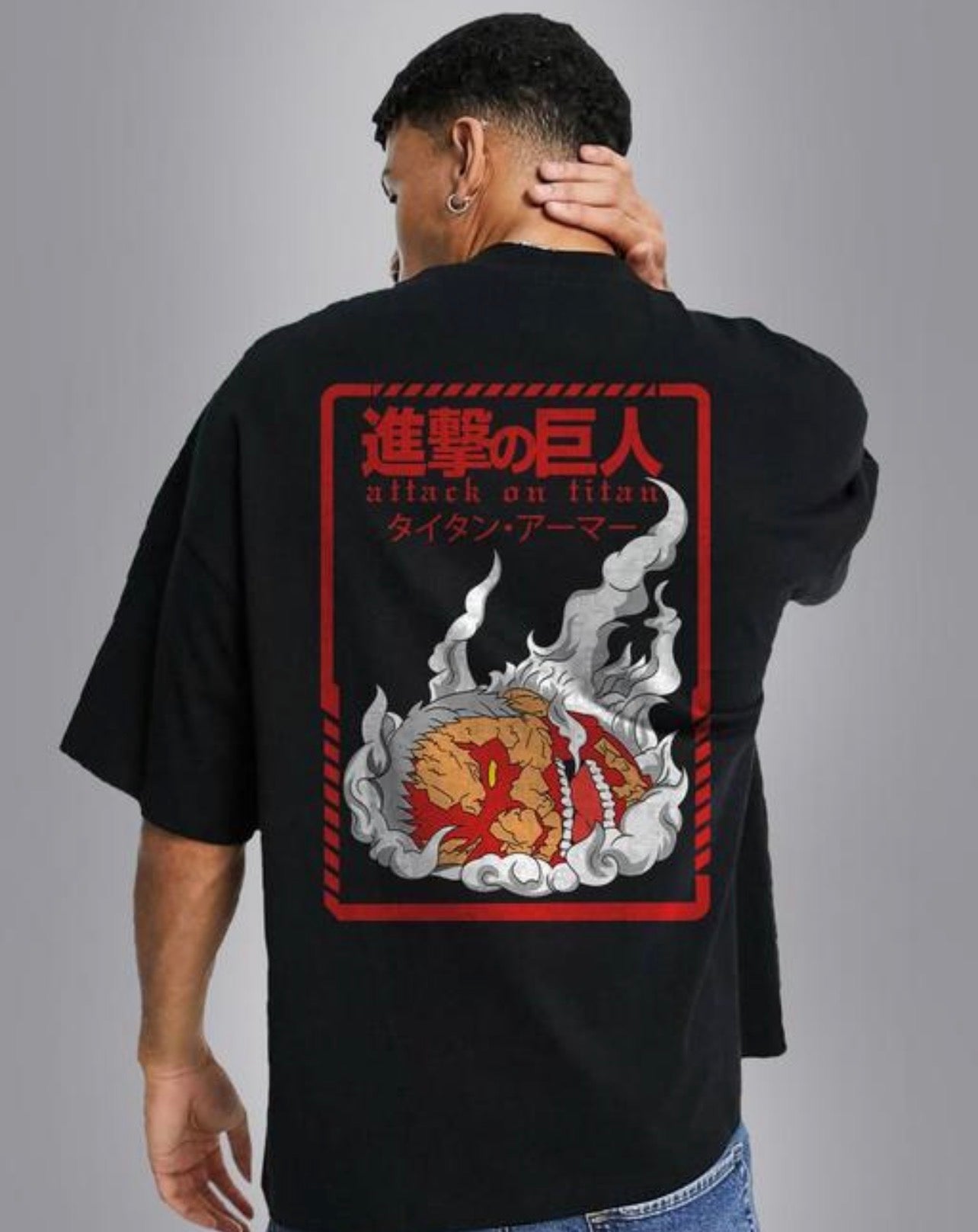 Fallen Titan Anime Printed t shirt