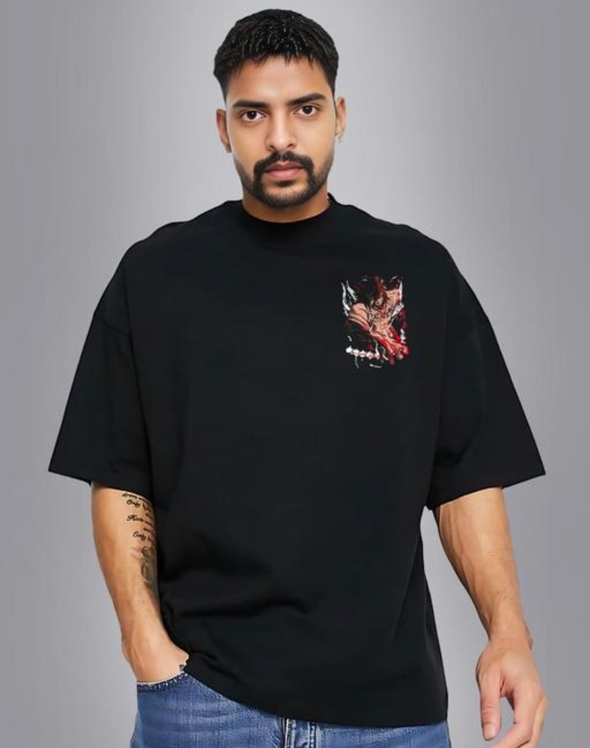 Attack Titan Anime Printed T Shirt