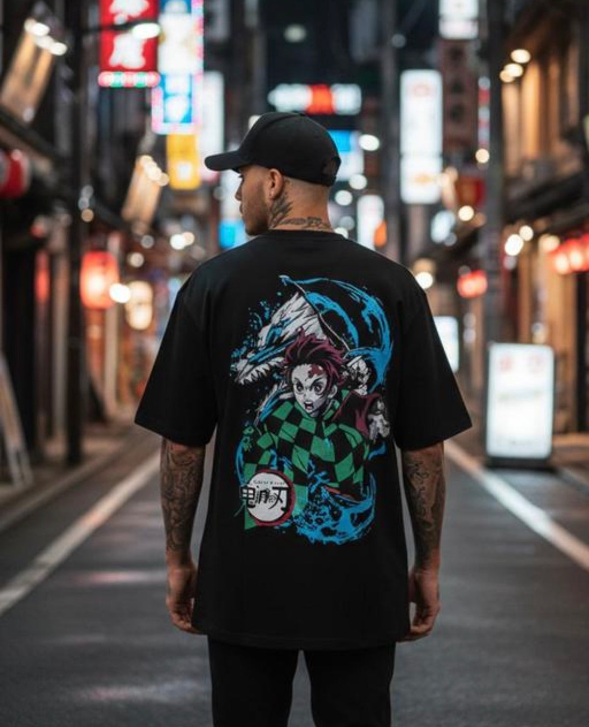 Tanjiro Anime Printed T Shirt