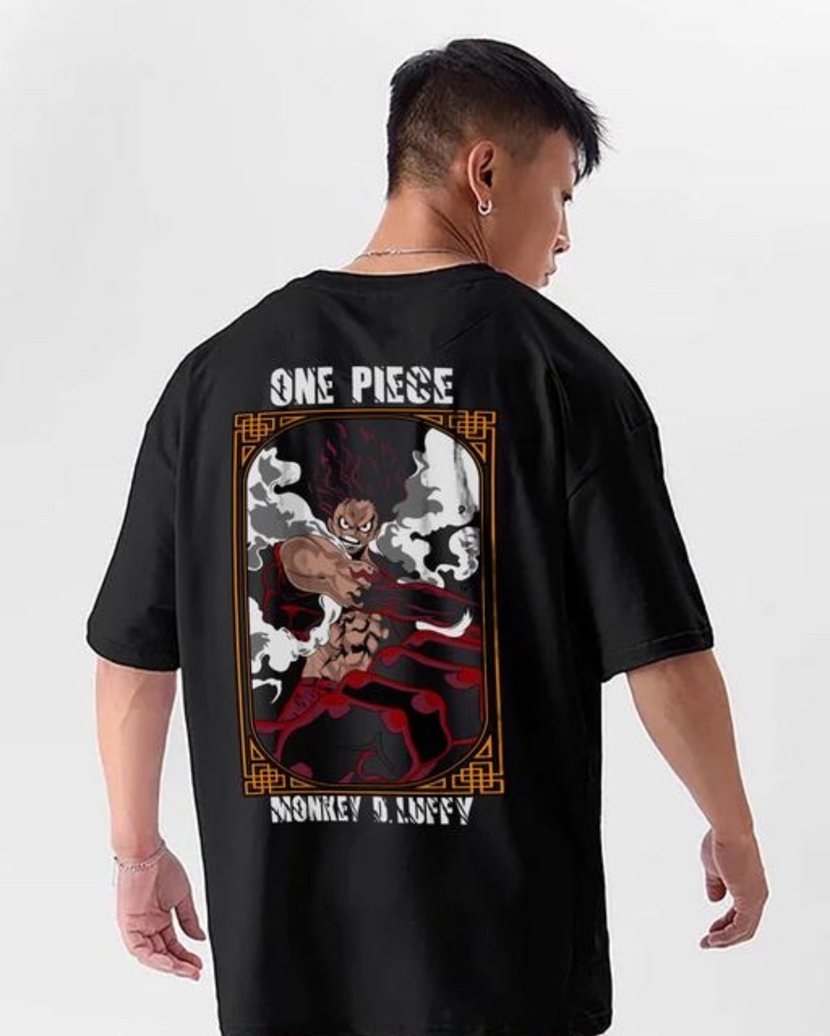 Gear 5 Luffy Anime Printed T shirt