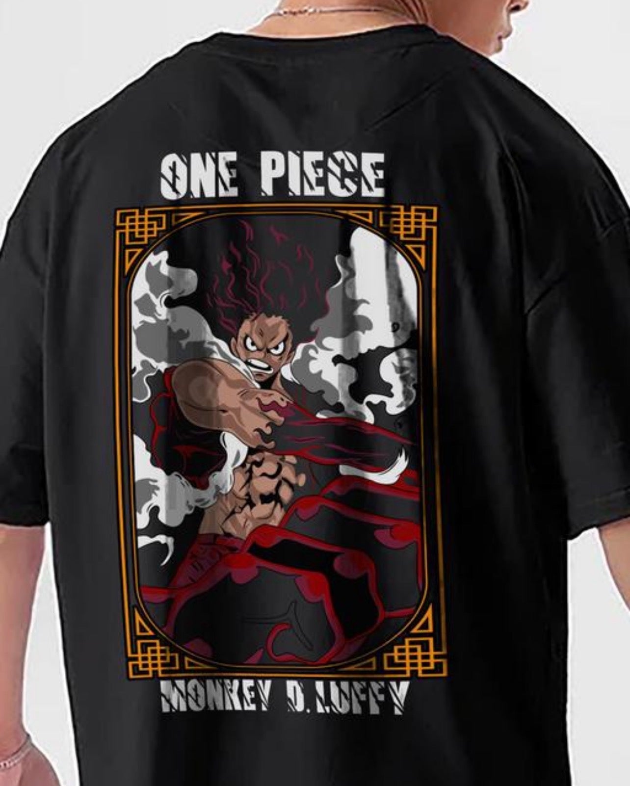 Gear 5 Luffy Anime Printed T shirt