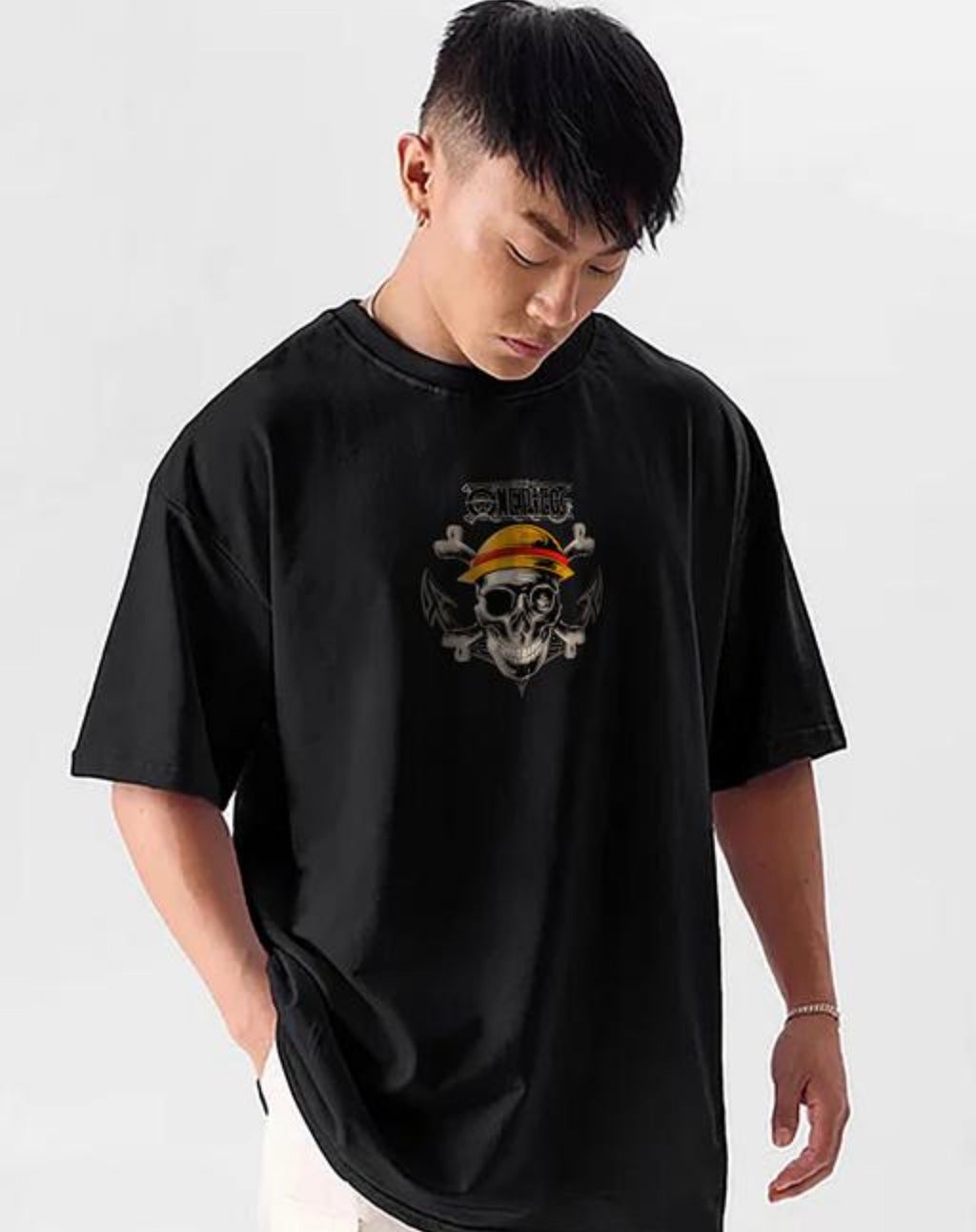 Gear 5 Luffy Anime Printed T shirt