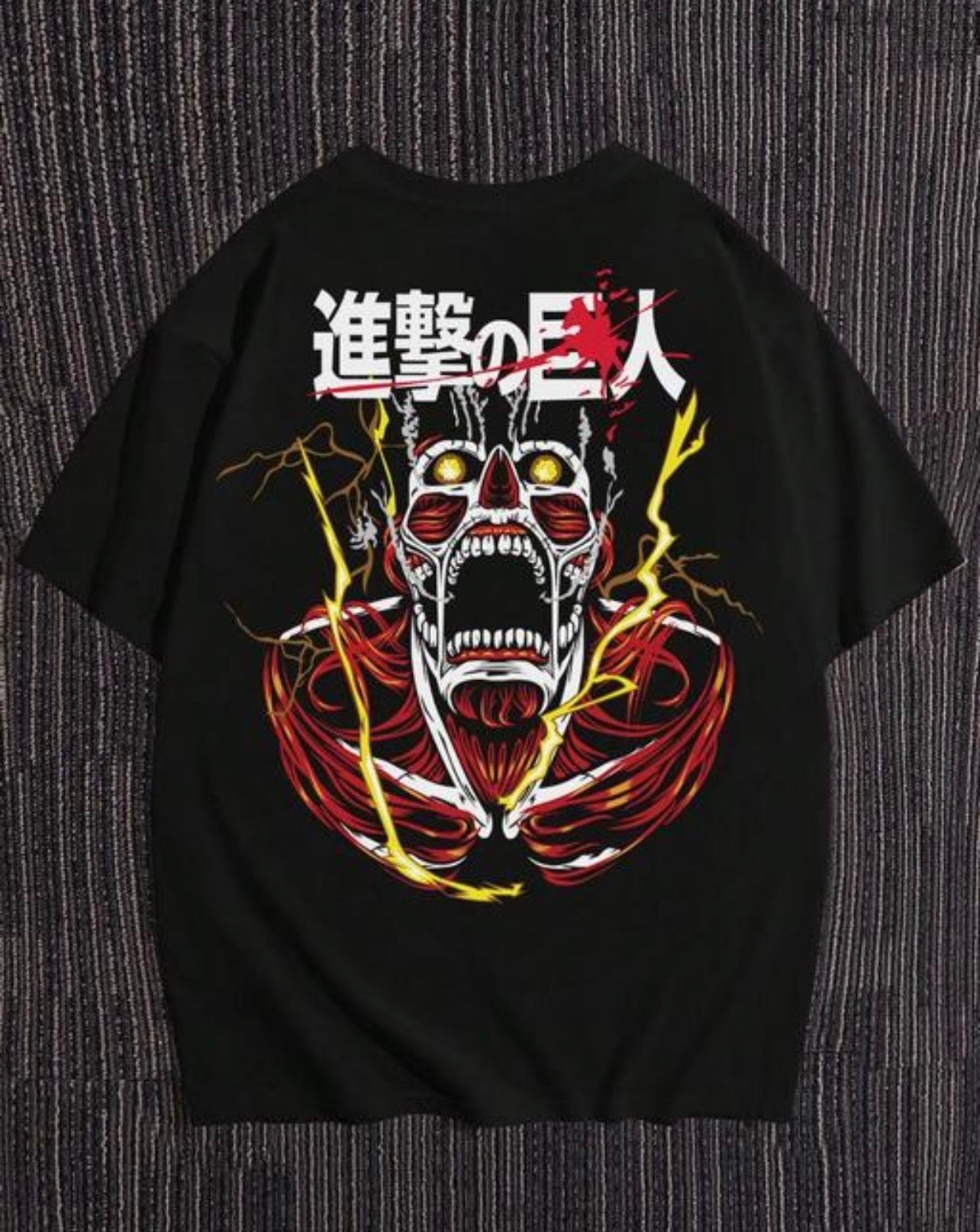 Titan Anime Printed T Shirt