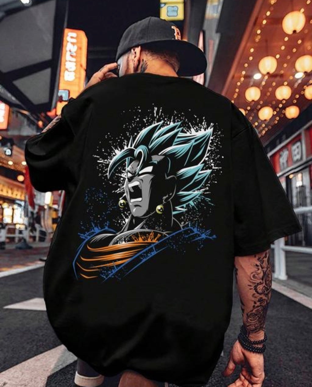 Super saiyan Goku Anime Printed T Shirt