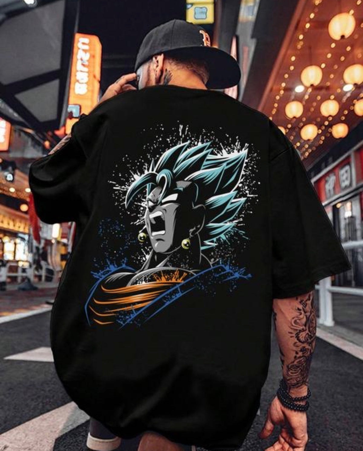 Super saiyan Goku Anime Printed T Shirt