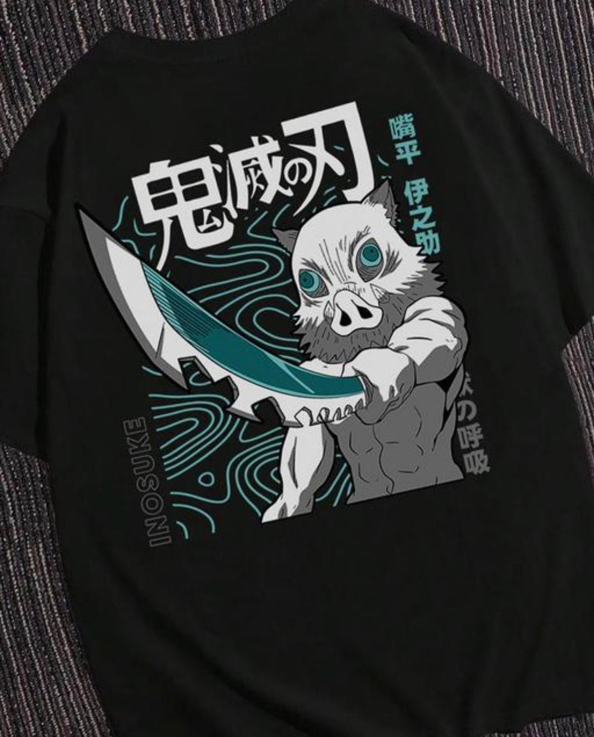 Inosuke Anime Printed T Shirt