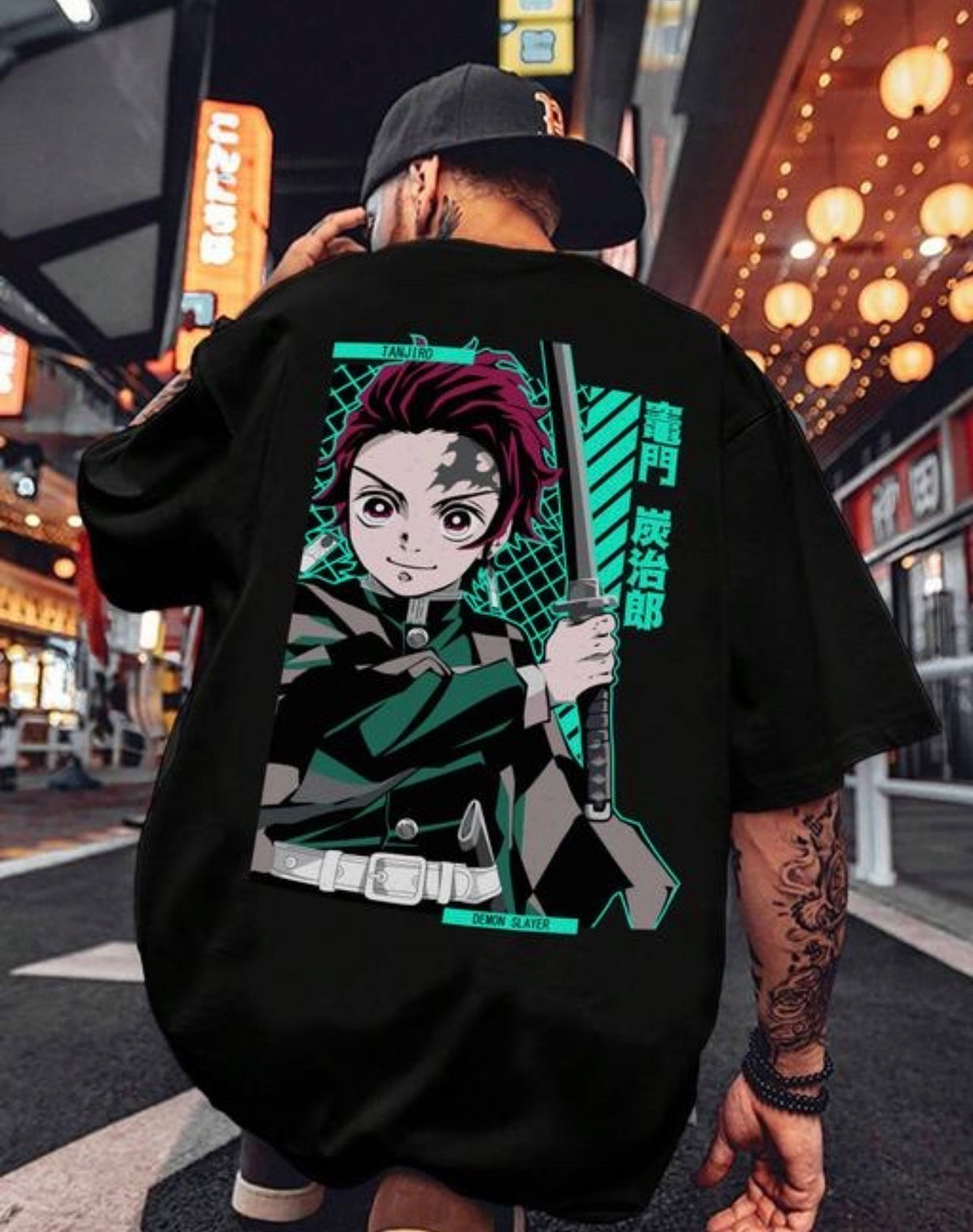 Tanjiro Anime Printed T shirt